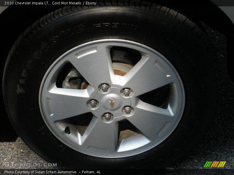Gold Mist Metallic / Ebony 2010 Chevrolet Impala LT