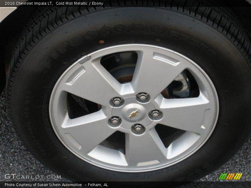 Gold Mist Metallic / Ebony 2010 Chevrolet Impala LT