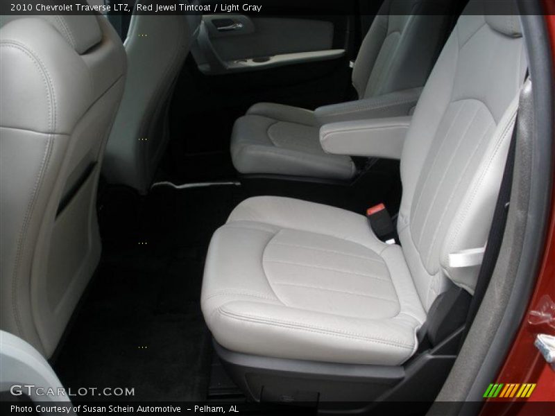 Red Jewel Tintcoat / Light Gray 2010 Chevrolet Traverse LTZ