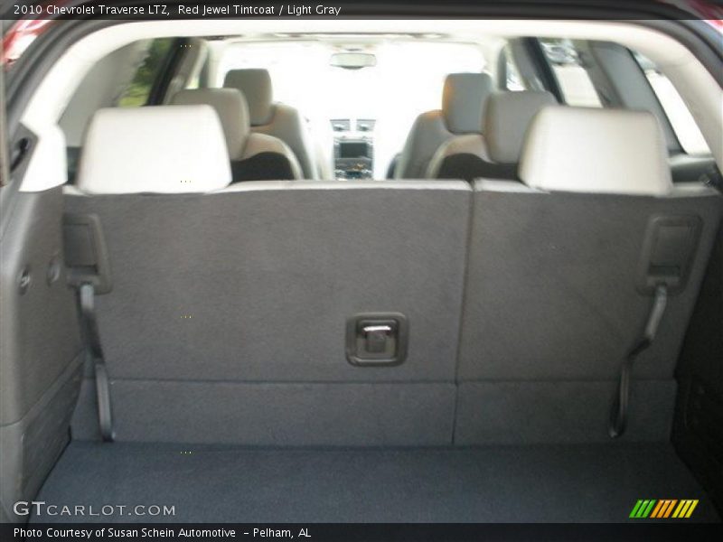 Red Jewel Tintcoat / Light Gray 2010 Chevrolet Traverse LTZ