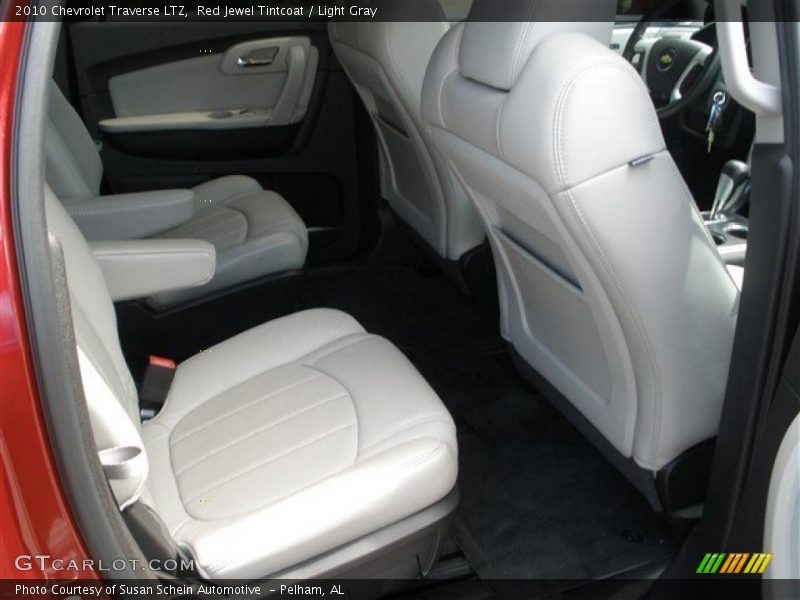 Red Jewel Tintcoat / Light Gray 2010 Chevrolet Traverse LTZ