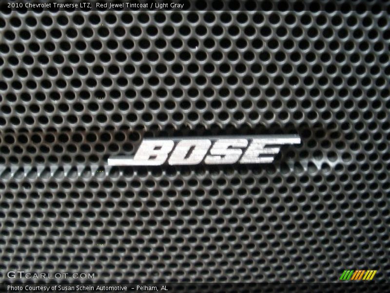 Red Jewel Tintcoat / Light Gray 2010 Chevrolet Traverse LTZ