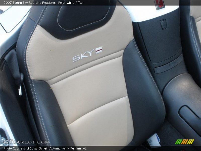  2007 Sky Red Line Roadster Tan Interior
