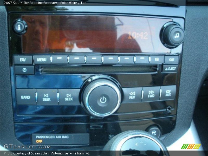 Controls of 2007 Sky Red Line Roadster