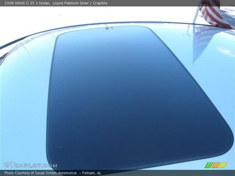 Liquid Platinum Silver / Graphite 2008 Infiniti G 35 x Sedan