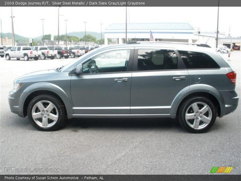 Silver Steel Metallic / Dark Slate Gray/Light Graystone 2009 Dodge Journey R/T