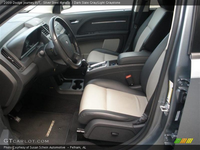 Silver Steel Metallic / Dark Slate Gray/Light Graystone 2009 Dodge Journey R/T
