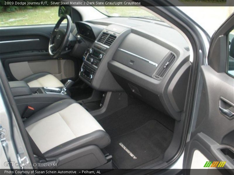 Silver Steel Metallic / Dark Slate Gray/Light Graystone 2009 Dodge Journey R/T