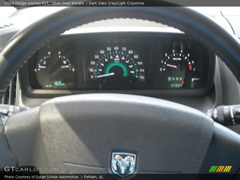 Silver Steel Metallic / Dark Slate Gray/Light Graystone 2009 Dodge Journey R/T