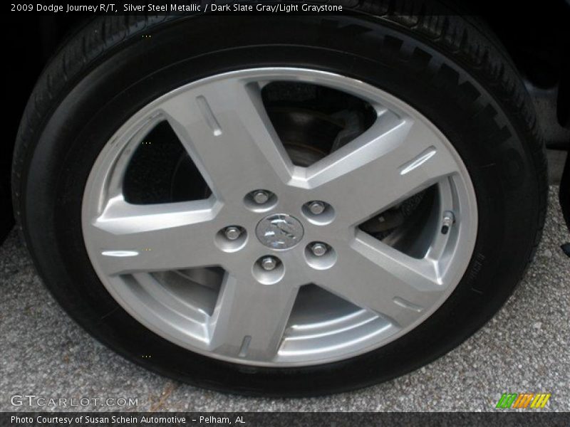 Silver Steel Metallic / Dark Slate Gray/Light Graystone 2009 Dodge Journey R/T