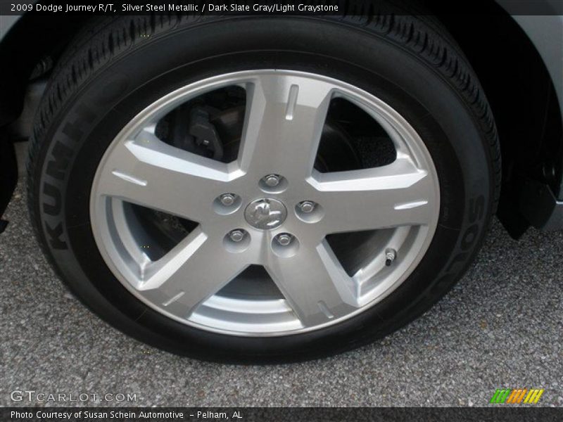 Silver Steel Metallic / Dark Slate Gray/Light Graystone 2009 Dodge Journey R/T