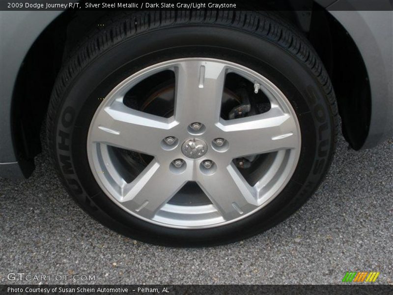 Silver Steel Metallic / Dark Slate Gray/Light Graystone 2009 Dodge Journey R/T