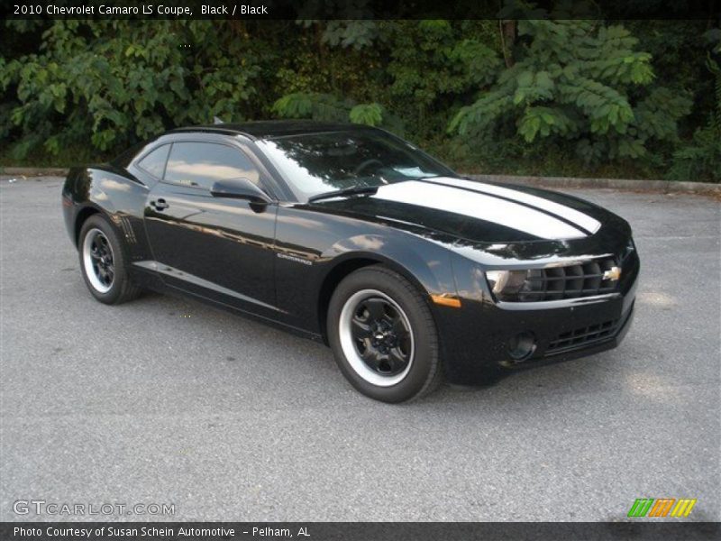 Black / Black 2010 Chevrolet Camaro LS Coupe