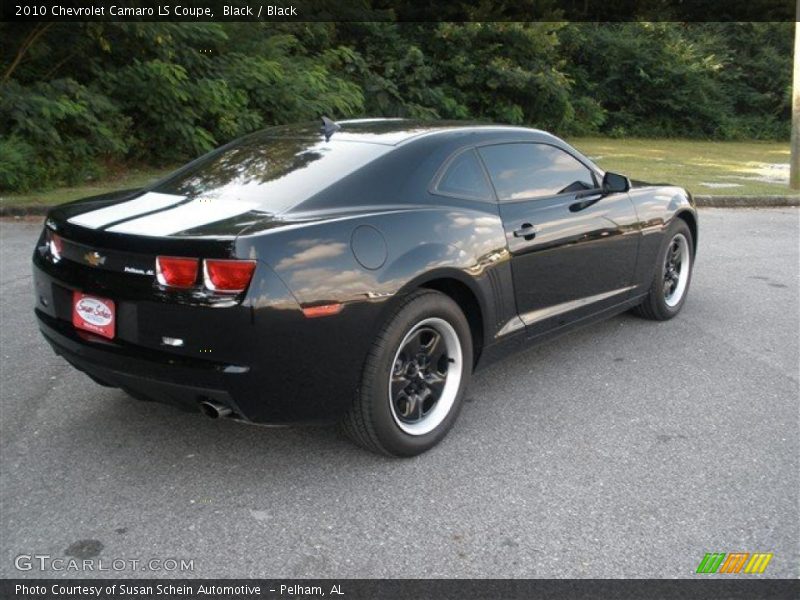 Black / Black 2010 Chevrolet Camaro LS Coupe