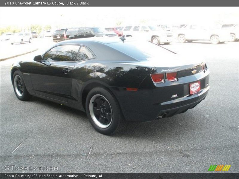 Black / Black 2010 Chevrolet Camaro LS Coupe