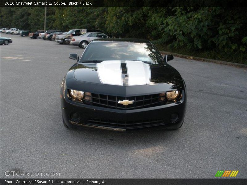Black / Black 2010 Chevrolet Camaro LS Coupe