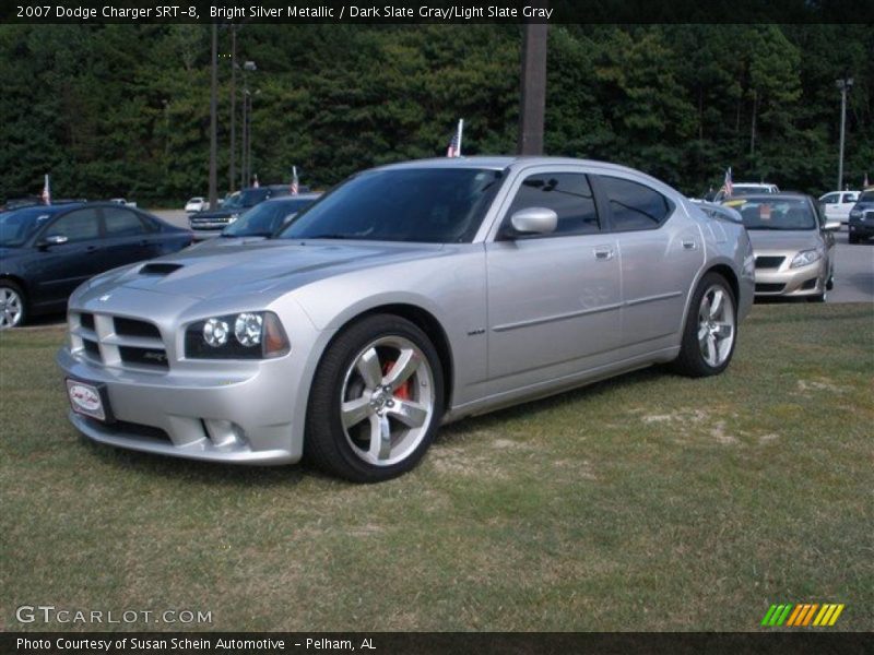 Bright Silver Metallic / Dark Slate Gray/Light Slate Gray 2007 Dodge Charger SRT-8