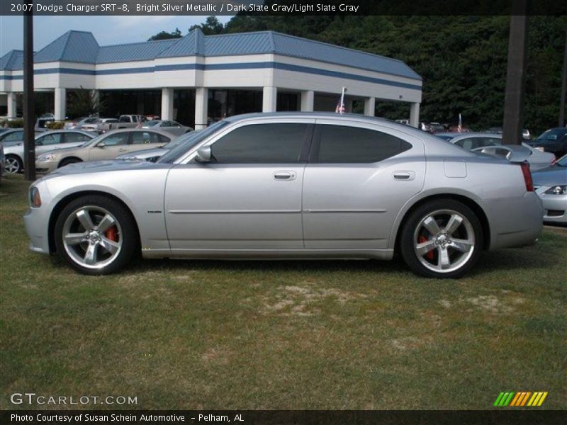Bright Silver Metallic / Dark Slate Gray/Light Slate Gray 2007 Dodge Charger SRT-8
