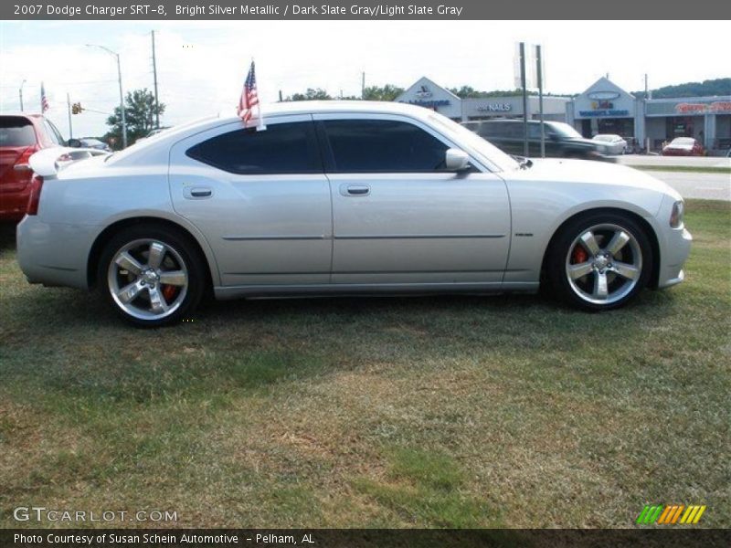 Bright Silver Metallic / Dark Slate Gray/Light Slate Gray 2007 Dodge Charger SRT-8