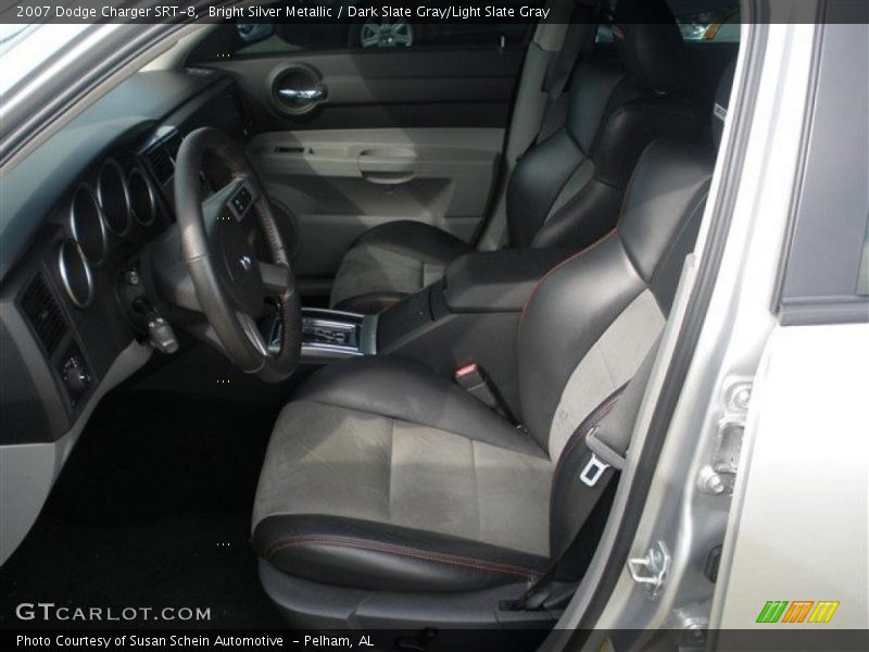 Bright Silver Metallic / Dark Slate Gray/Light Slate Gray 2007 Dodge Charger SRT-8