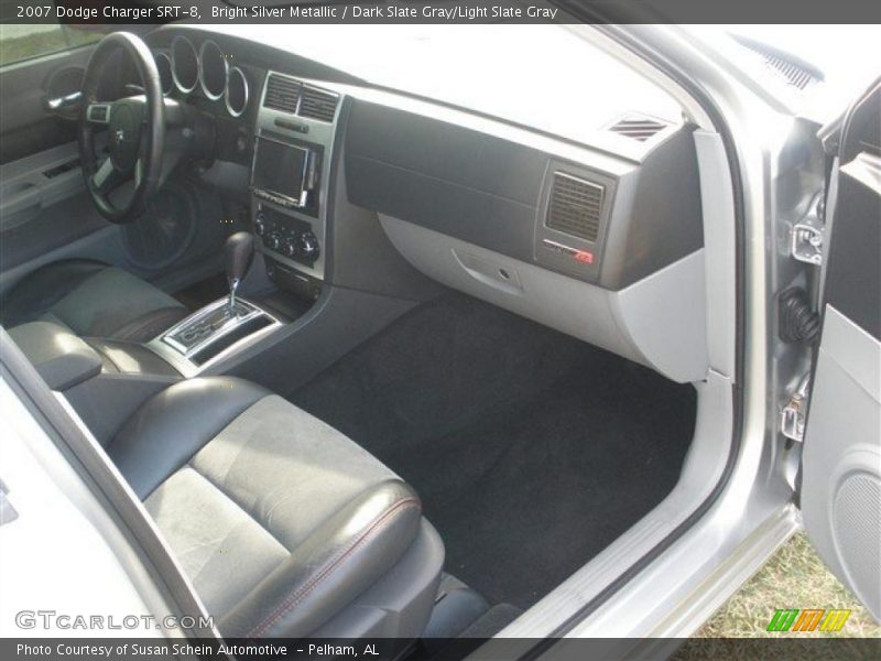 Bright Silver Metallic / Dark Slate Gray/Light Slate Gray 2007 Dodge Charger SRT-8