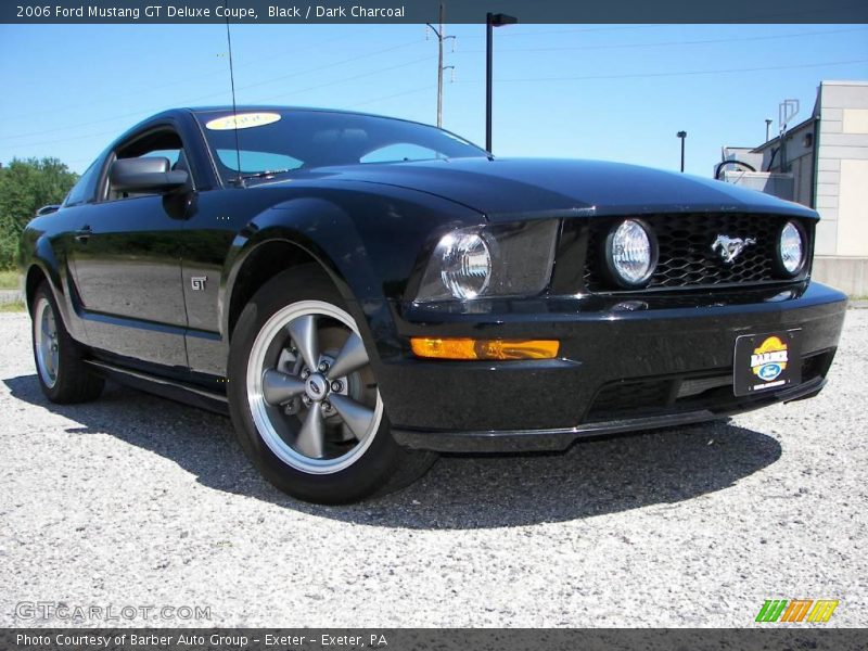 Black / Dark Charcoal 2006 Ford Mustang GT Deluxe Coupe