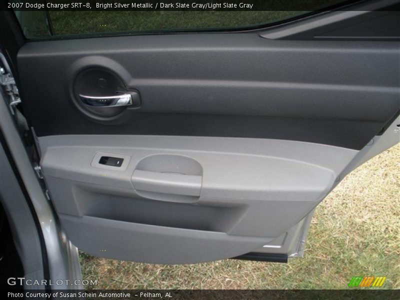 Bright Silver Metallic / Dark Slate Gray/Light Slate Gray 2007 Dodge Charger SRT-8