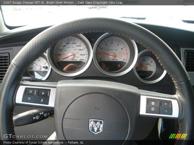Bright Silver Metallic / Dark Slate Gray/Light Slate Gray 2007 Dodge Charger SRT-8