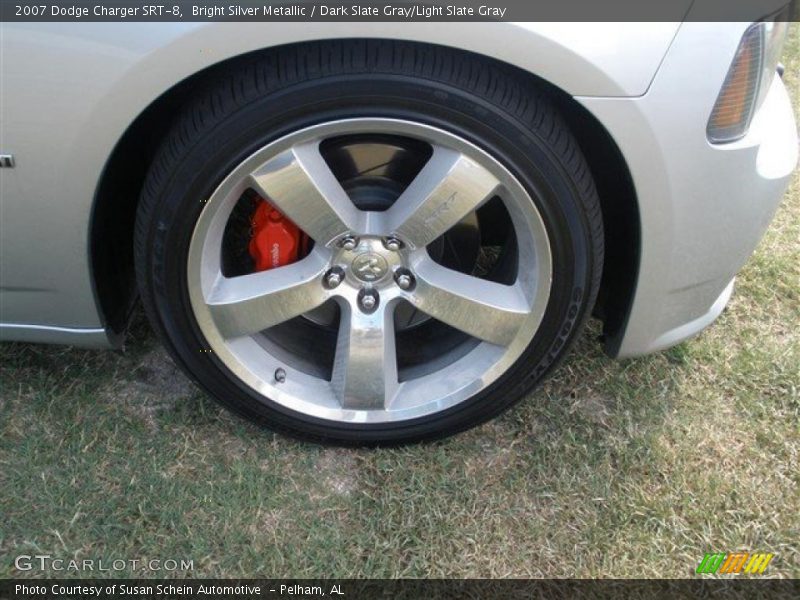 Bright Silver Metallic / Dark Slate Gray/Light Slate Gray 2007 Dodge Charger SRT-8