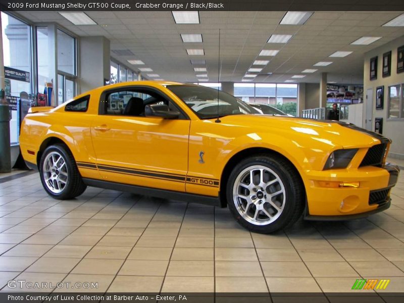  2009 Mustang Shelby GT500 Coupe Grabber Orange