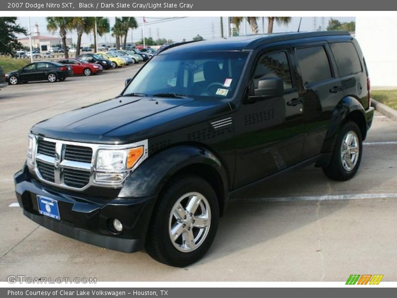 Black / Dark Slate Gray/Light Slate Gray 2007 Dodge Nitro SXT