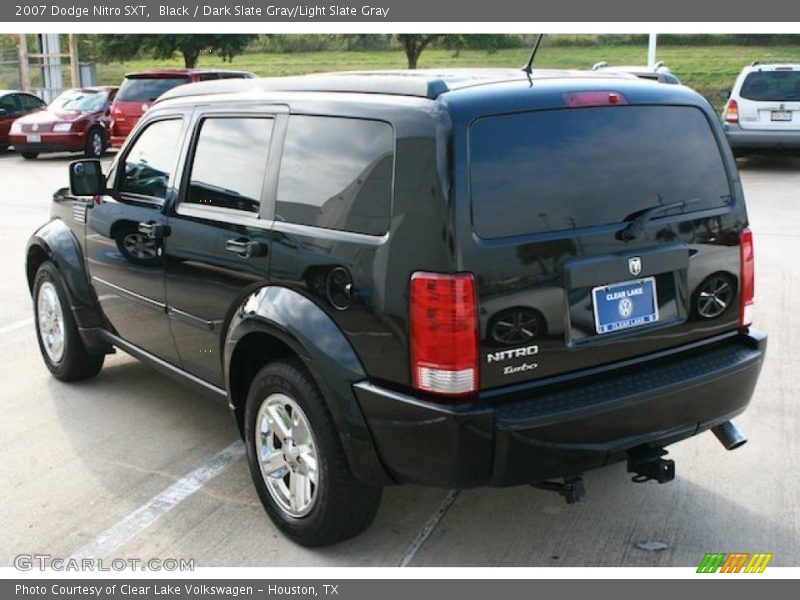 Black / Dark Slate Gray/Light Slate Gray 2007 Dodge Nitro SXT