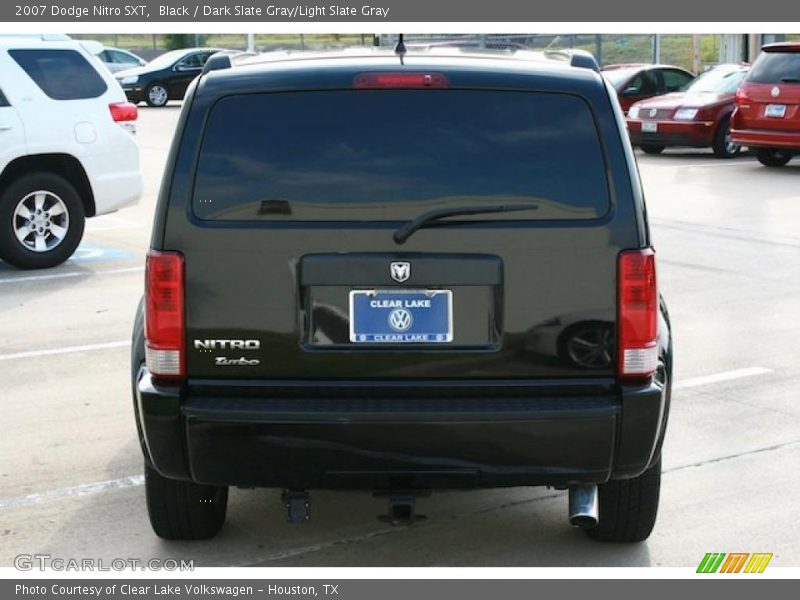 Black / Dark Slate Gray/Light Slate Gray 2007 Dodge Nitro SXT