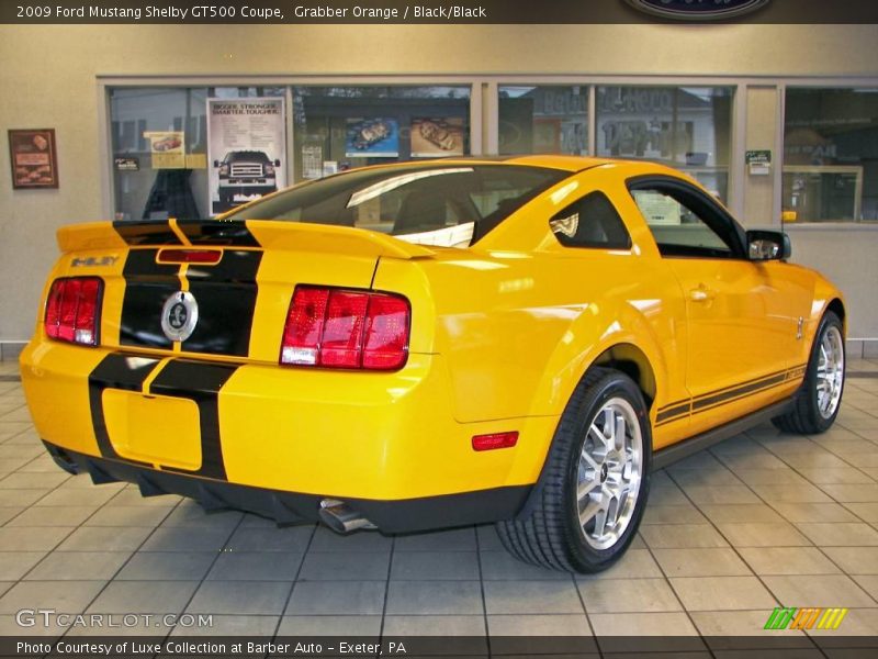  2009 Mustang Shelby GT500 Coupe Grabber Orange