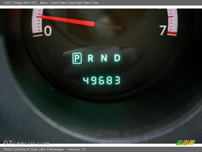 Black / Dark Slate Gray/Light Slate Gray 2007 Dodge Nitro SXT