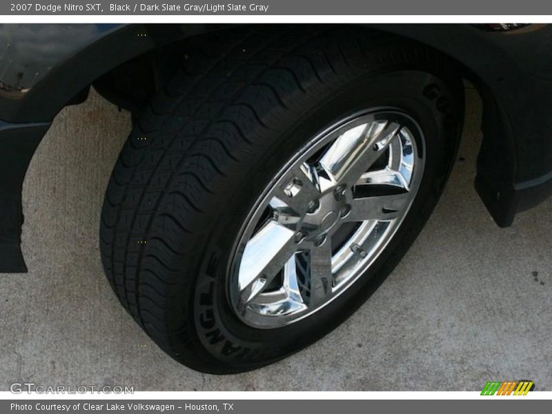 Black / Dark Slate Gray/Light Slate Gray 2007 Dodge Nitro SXT