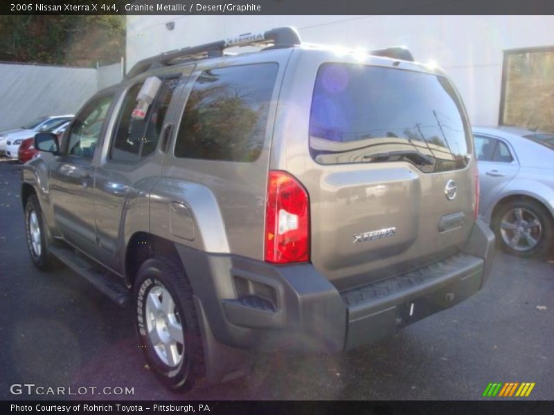 Granite Metallic / Desert/Graphite 2006 Nissan Xterra X 4x4