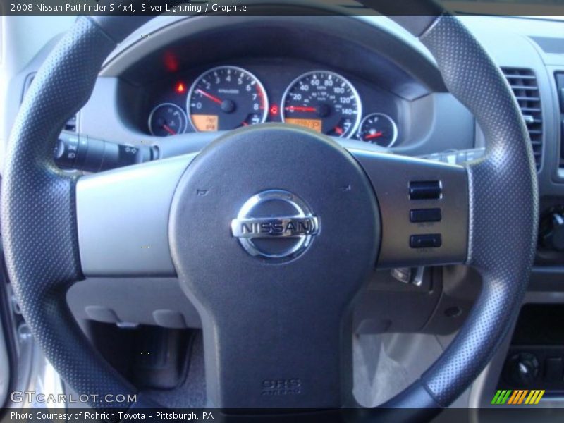 Silver Lightning / Graphite 2008 Nissan Pathfinder S 4x4