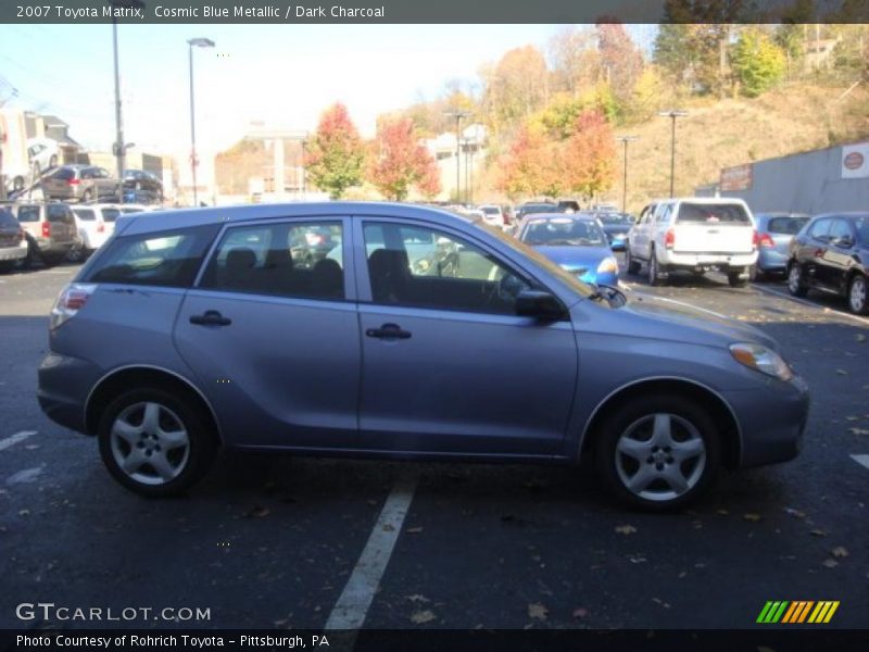 Cosmic Blue Metallic / Dark Charcoal 2007 Toyota Matrix