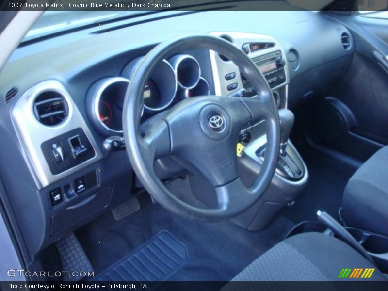 Cosmic Blue Metallic / Dark Charcoal 2007 Toyota Matrix