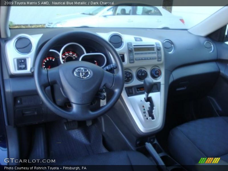Nautical Blue Metallic / Dark Charcoal 2009 Toyota Matrix S AWD