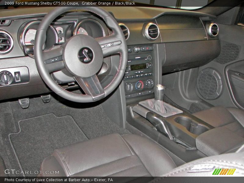 Black/Black Interior - 2009 Mustang Shelby GT500 Coupe 