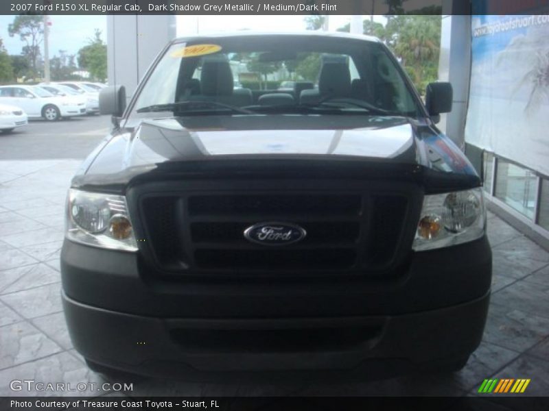 Dark Shadow Grey Metallic / Medium/Dark Flint 2007 Ford F150 XL Regular Cab