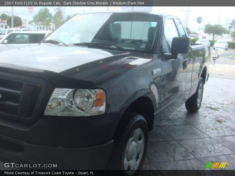 Dark Shadow Grey Metallic / Medium/Dark Flint 2007 Ford F150 XL Regular Cab