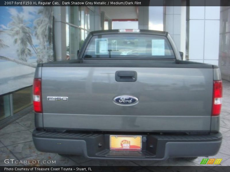 Dark Shadow Grey Metallic / Medium/Dark Flint 2007 Ford F150 XL Regular Cab