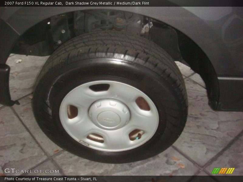 Dark Shadow Grey Metallic / Medium/Dark Flint 2007 Ford F150 XL Regular Cab