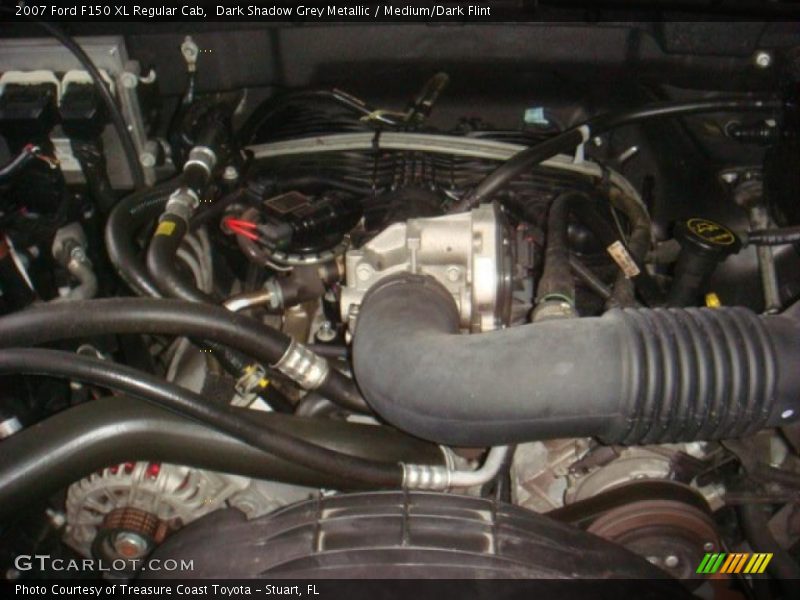 Dark Shadow Grey Metallic / Medium/Dark Flint 2007 Ford F150 XL Regular Cab