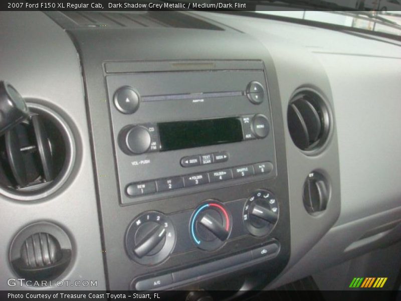 Dark Shadow Grey Metallic / Medium/Dark Flint 2007 Ford F150 XL Regular Cab