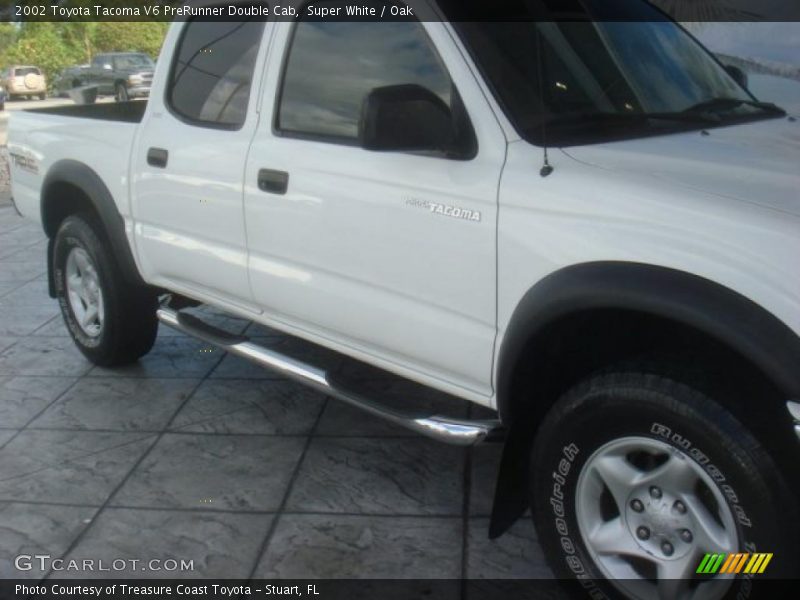 Super White / Oak 2002 Toyota Tacoma V6 PreRunner Double Cab