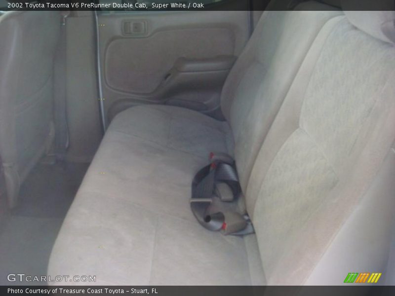 Super White / Oak 2002 Toyota Tacoma V6 PreRunner Double Cab